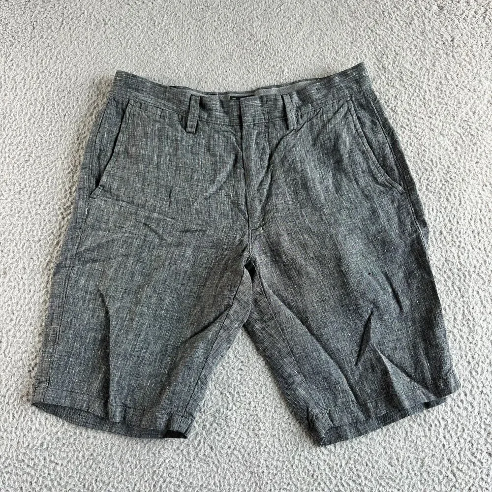NEW J. Crew Shorts Mens 30 Gray Chino Linen Golf Outdoor Preppy Modern Beach
